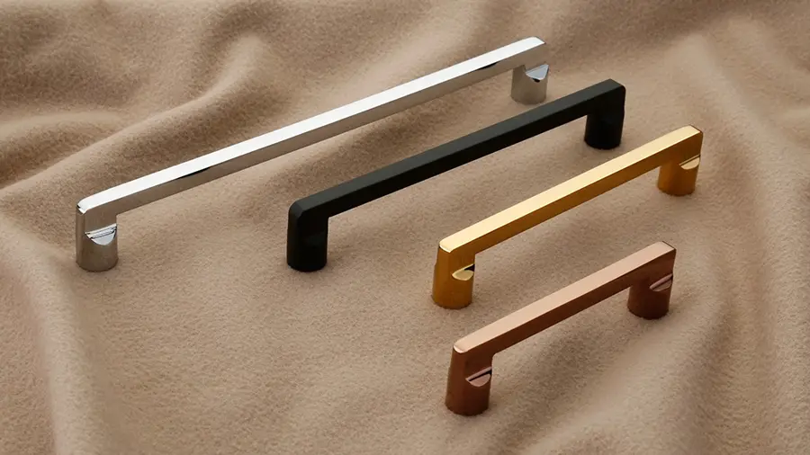 PVD Rose Gold Finish Furniture Handle