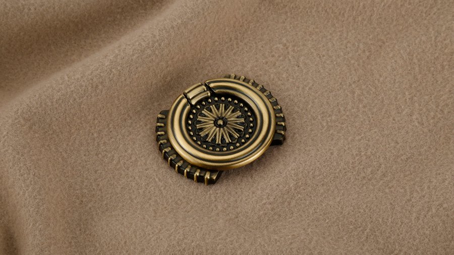 Antique Finish Ring Handle